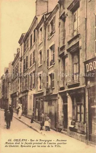 AK / Ansichtskarte ORLEANS 45 Loiret Rue de Bourgogne