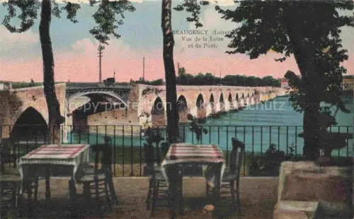 AK / Ansichtskarte Beaugency ORLEANS 45 Loiret Vue de Loire et du Pont