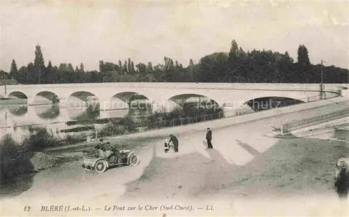 AK / Ansichtskarte Blere TOURS 37 Indre-et-Loire Le Pont sur le Cher