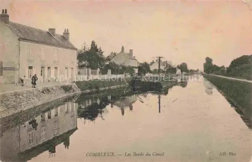 AK / Ansichtskarte Combleux Orleans 45 Loiret Les Bords du Canal