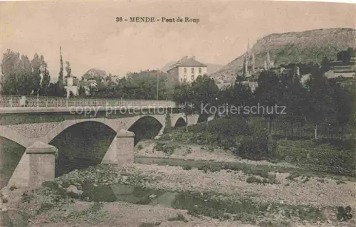 AK / Ansichtskarte MENDE 48 Lozere Pont de Roup