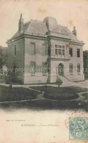 AK / Ansichtskarte Marvejols MENDE 48 Lozere Caisse d'Epargne