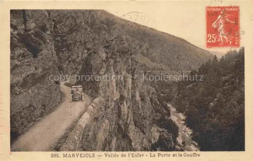 AK / Ansichtskarte Marvejols MENDE 48 Lozere Vallee de l'Enfer La Porte et le Gouffre