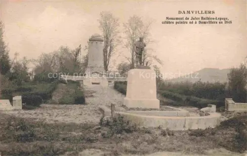 AK / Ansichtskarte Damvillers VERDUN 55 Meuse Monument de Jules Bathieu-Lepage