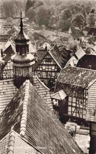 AK / Ansichtskarte Schlitz Hessen Blick ueber die Daecher der Altstadt der Burgenstadt