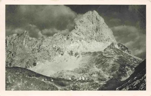 AK / Ansichtskarte Schwaz Tirol AT Gebirgspanorama Lamsenhuette mit Lamsenspitze Karwendelgeborge
