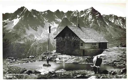 AK / Ansichtskarte Galtuer Landeck Tirol AT Friedrichshafnerhuette Verwallgruppe