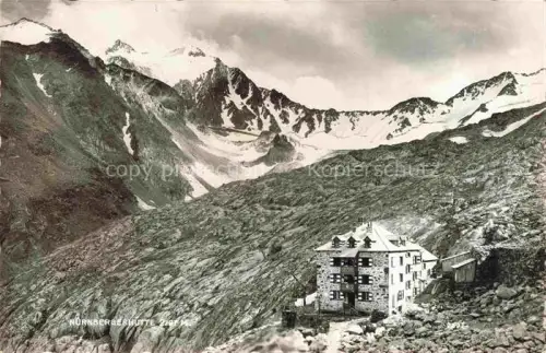 AK / Ansichtskarte Neustift  Stubaital Tirol AT Nuernberger Huette Berghaus Stubaier Alpen