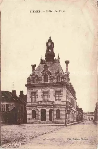 AK / Ansichtskarte Fismes REIMS 51 Marne Hotel de Ville