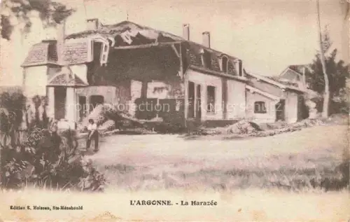 AK / Ansichtskarte Argonnen Region 51 Marne La Harazee