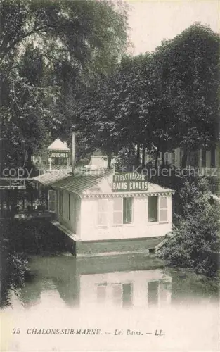 AK / Ansichtskarte Chalons-sur-Marne Chalons-en-Champagne 51 Marne Les Bains