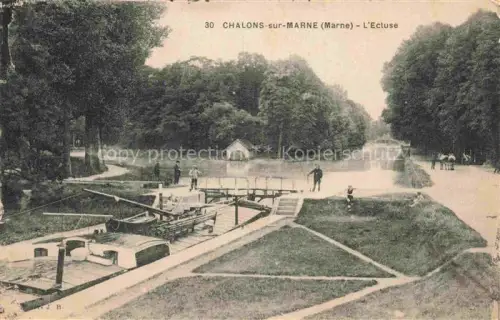 AK / Ansichtskarte Chalons-sur-Marne Chalons-en-Champagne 51 Marne Ecluse
