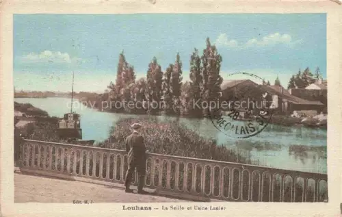 AK / Ansichtskarte Louhans 71 Saone-et-Loire La Seille et Usine Lauier