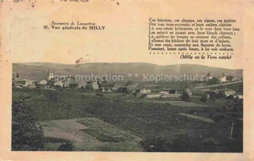AK / Ansichtskarte Milly-Lamartine MACON 71 Saone-et-Loire Vue generale