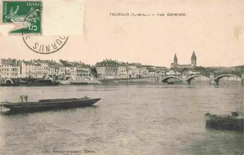 AK / Ansichtskarte Tournus MACON 71 Saone-et-Loire Vue generale
