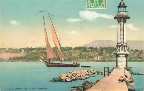 AK / Ansichtskarte GENEVE Genf GE Port de Geneve