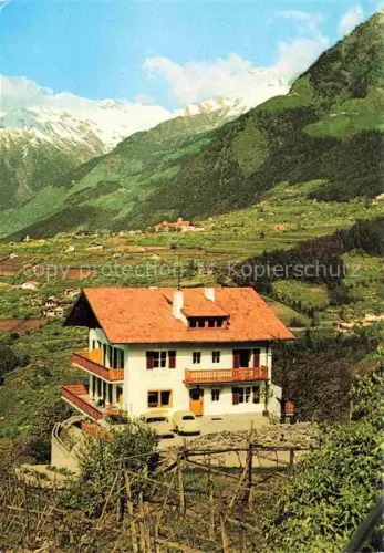 AK / Ansichtskarte Schenna Meran Trentino IT Garni Zur Linde Panorama