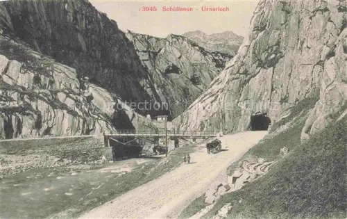 AK / Ansichtskarte Schoellenen Schoellenen UR Urnerloch Tunnel