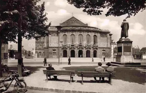 AK / Ansichtskarte MAINZ  Rhein Theater Denkmal