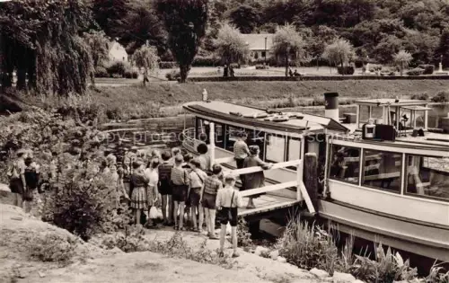 AK / Ansichtskarte Ruedersdorf Berlin Mark Brandenburg Fahrgastschiff am Kesselsee Anleger