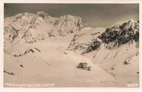 AK / Ansichtskarte Laengenfeld Imst oetztal Tirol AT Winterpanorama Ambergerhuette oetztaler Alpen