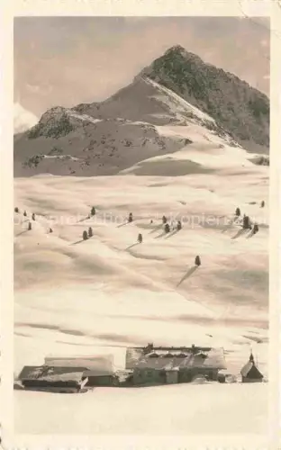 AK / Ansichtskarte Kuehtai Kuethai Tirol AT Winterpanorama mit Hohe Mutt oetztaler Alpen
