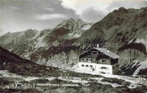 AK / Ansichtskarte INNSBRUCK Tirol AT Pfeishuette Karwendelgebirge