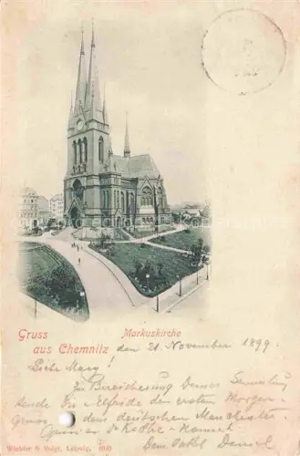 AK / Ansichtskarte CHEMNITZ Sachsen Markuskirche