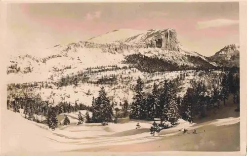 AK / Ansichtskarte Waidring Tirol AT Winterpanorama Skihuette Moesern