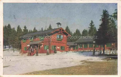 AK / Ansichtskarte Waldegg Piestingtal Niederoesterreich AT Wilhelm-Eichert-Huette an der Hohen Wand