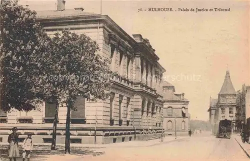 AK / Ansichtskarte MULHOUSE Muehlhausen 68 Haut-Rhin Palais de Justice et Tribunal