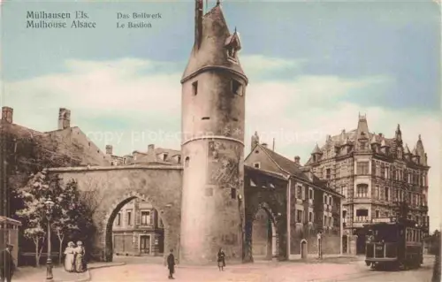 AK / Ansichtskarte MULHOUSE Muehlhausen 68 Haut-Rhin Le Bastion Bollwerk
