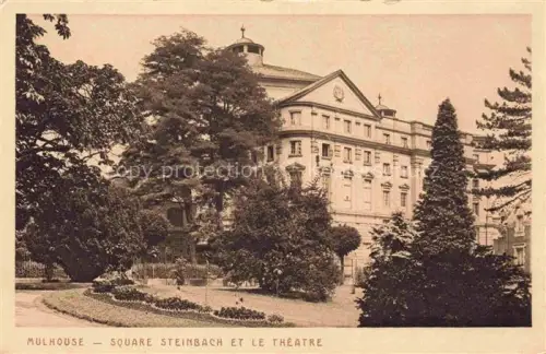 AK / Ansichtskarte MULHOUSE Muehlhausen 68 Haut-Rhin Square Steinbach et le théâtre