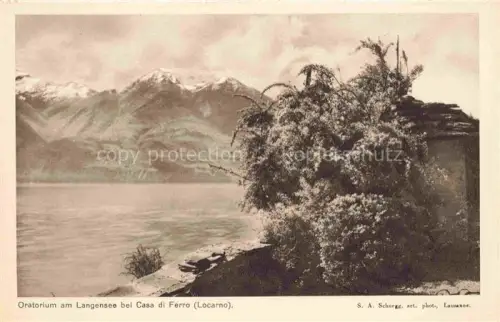 AK / Ansichtskarte Casa di Ferro LOCARNO Lago Maggiore TI Oratorium am Langensee Alpen