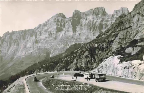AK / Ansichtskarte Sustenstrasse Alpenpass Himmelrank Gadmerflueh