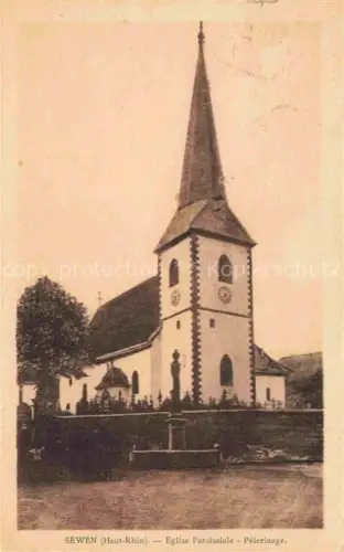 AK / Ansichtskarte Sewen Seewen Thann 68 Haut-Rhin Eglise Paroissiale Pélerinage