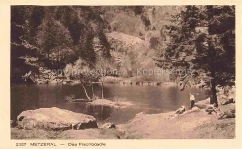 AK / Ansichtskarte Metzeral Metseral Colmar Alsace 68 Haut-Rhin Das Fischboedle