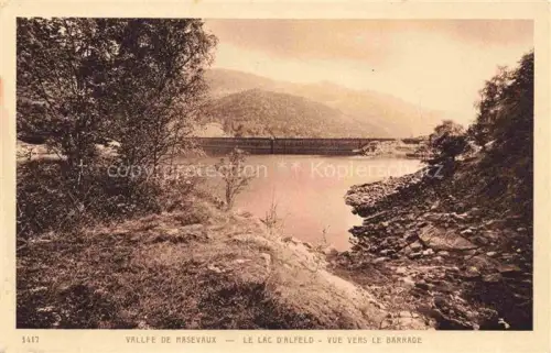 AK / Ansichtskarte Masevaux Masmuenster 68 Haut-Rhin Lac d'Alfeld vue vers le barrage
