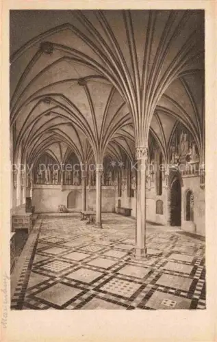 AK / Ansichtskarte Marienburg   Westpreussen MALBORK PL Kapitelsaal mit Hochschloss