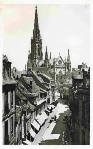 AK / Ansichtskarte MULHOUSE Muehlhausen 68 Haut-Rhin Rue Henriette et le Temple