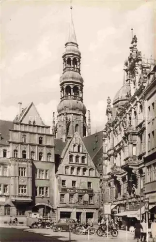 AK / Ansichtskarte ZWICKAU  Sachsen Hauptmarkt Kirchturm