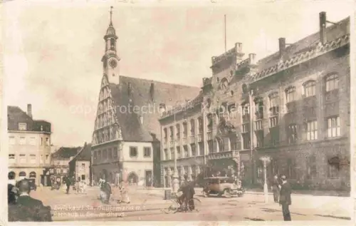 AK / Ansichtskarte ZWICKAU  Sachsen Hauptmarkt Rathaus Gewandhaus