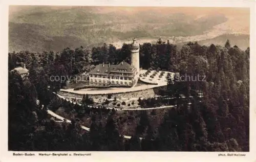 AK / Ansichtskarte BADEN-BADEN BW Merkur Berghotel und Restaurant Schwarzwald