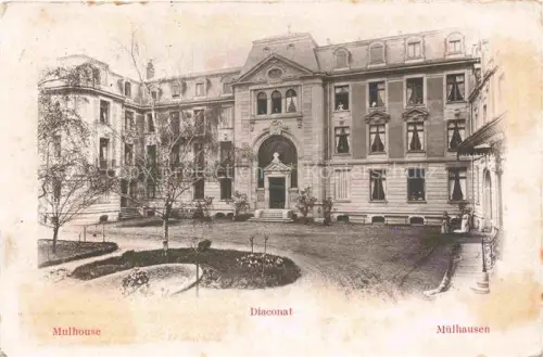 AK / Ansichtskarte MULHOUSE Muehlhausen 68 Haut-Rhin Diaconat Dominikanerkloster Feldpost