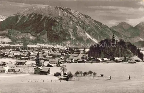 AK / Ansichtskarte Ruhpolding Bayern mit Rauschenberg und Sonntagshorn