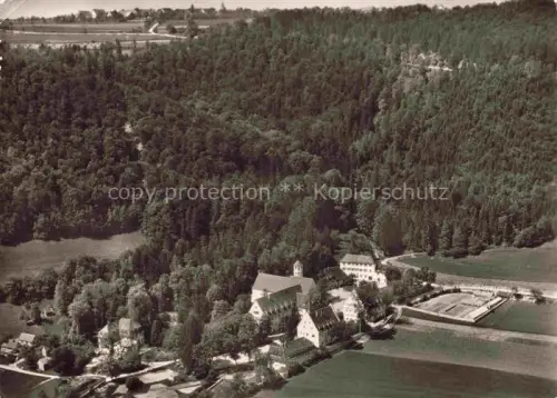 AK / Ansichtskarte Schelklingen Urspringschule Ev Landeserziehungsheim Fliegeraufnahme