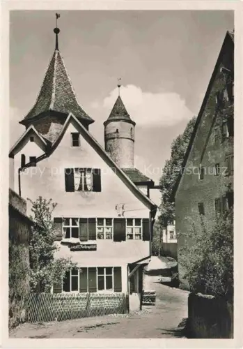 AK / Ansichtskarte DINKELSBueHL Gruener Turm