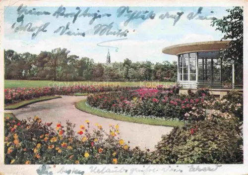 AK / Ansichtskarte ZWICKAU  Sachsen Parkanlagen mit Musiktempel Feldpost