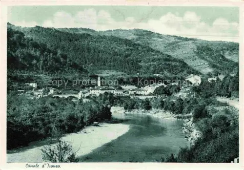 AK / Ansichtskarte Isonzo Canale d Isonzo Kanal ob Soci Slovenia Panorama