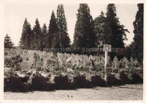AK / Ansichtskarte MULHOUSE Muehlhausen 68 Haut-Rhin Cimetière Militaire Rue des Vallons